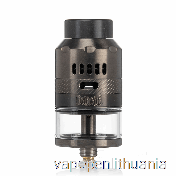 Hellvape Helheim 25mm Bf Rdta Gunmetal Vape Skystis